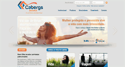 Desktop Screenshot of cabergsseguros.com.br